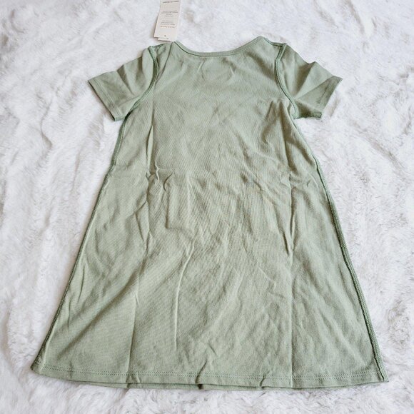 Cat & Jack Toddler Girls' 2pk Adaptive Short Sleeve Dress (5T) 4KIDB-AC - Picture 8 of 9